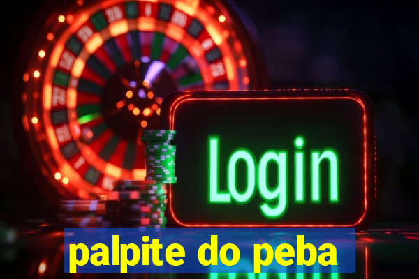 palpite do peba